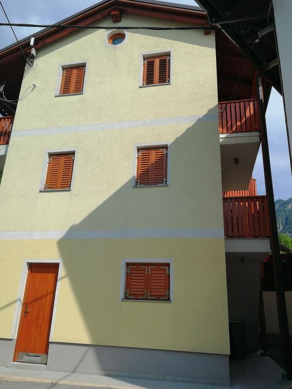 Apartamento Hisa Kranjc Kobarid Exterior foto